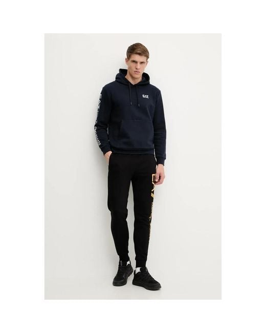 Sweatpants EA7 pour homme en coloris Black