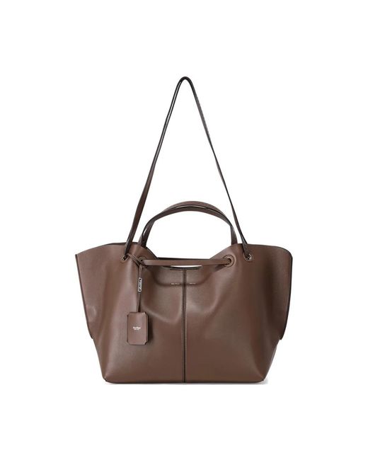 Max Mara Brown Shopping Bags