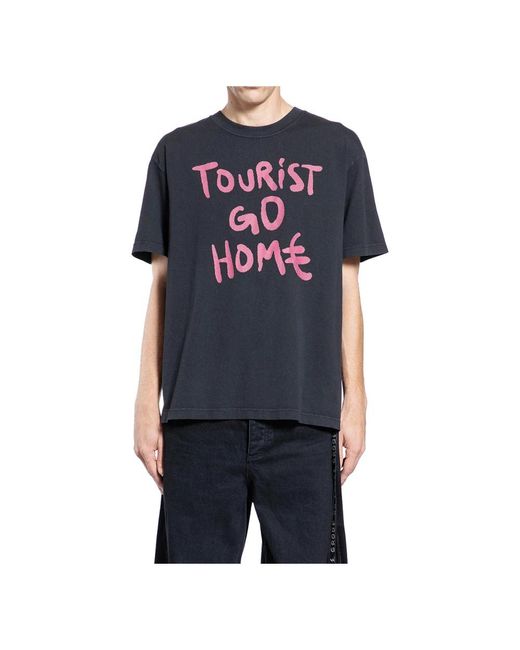 T-Shirts 44 Label Group de hombre de color Blue