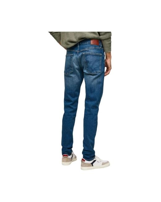 Pepe Jeans Blue Slim Fit Jeans for men