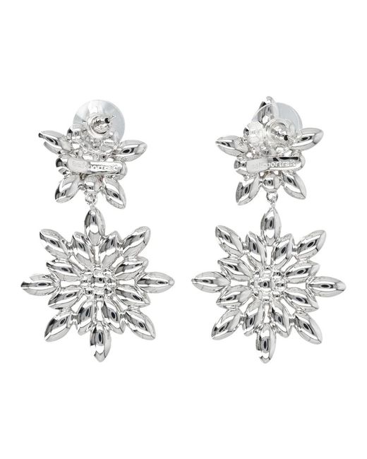 Self-Portrait Metallic Earrings