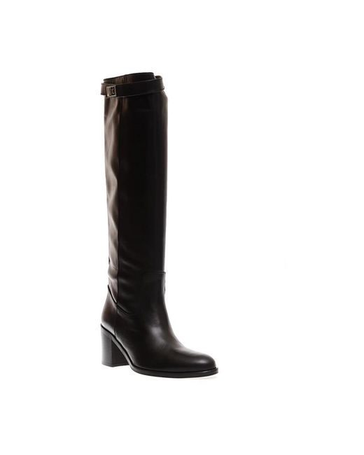 Via Roma 15 Black High Boots