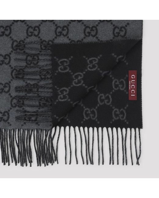 Gucci Gray Scarf for men
