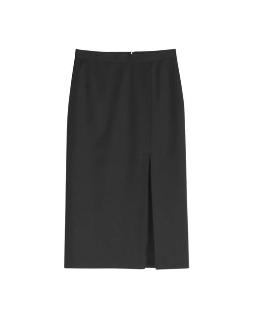Barena Black Midi Skirts