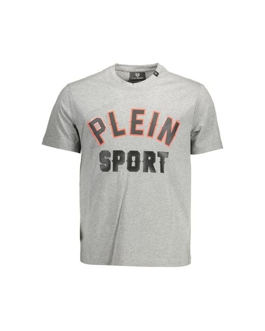 Philipp Plein Gray T-Shirts for men