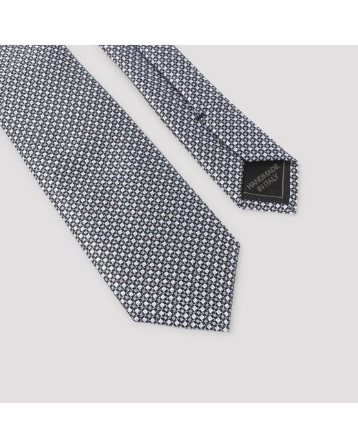 Ties Brioni de hombre de color White