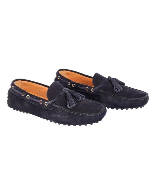 Car Shoe Blue Loafers for men