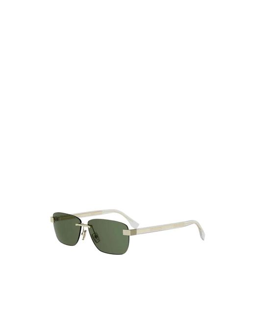 Fendi Green Sunglasses for men