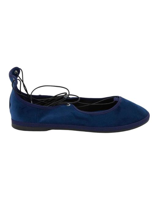 Ermanno Scervino Blue Ballerinas