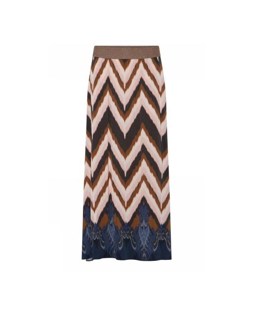 GUSTAV Blue Maxi Skirts