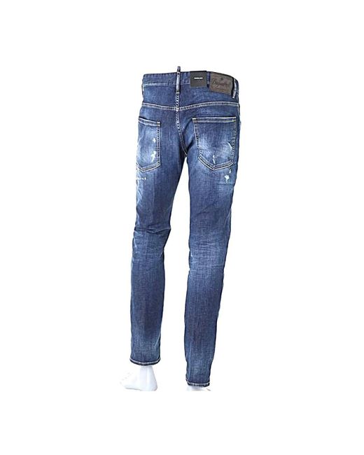 DSquared² Blue Slim Fit Jeans for men