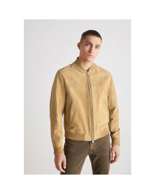 Jackets > leather jackets Boss pour homme en coloris White