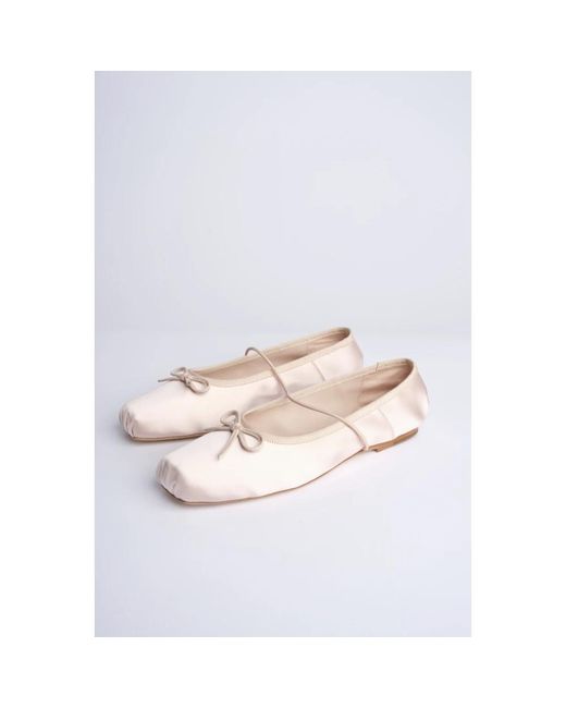 STUDIO AMELIA Pink Ballerina Shoes