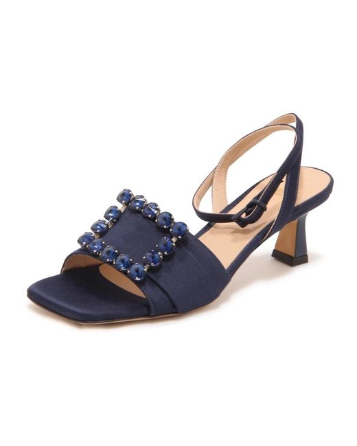Roberto Festa Blue High Heel Sandals