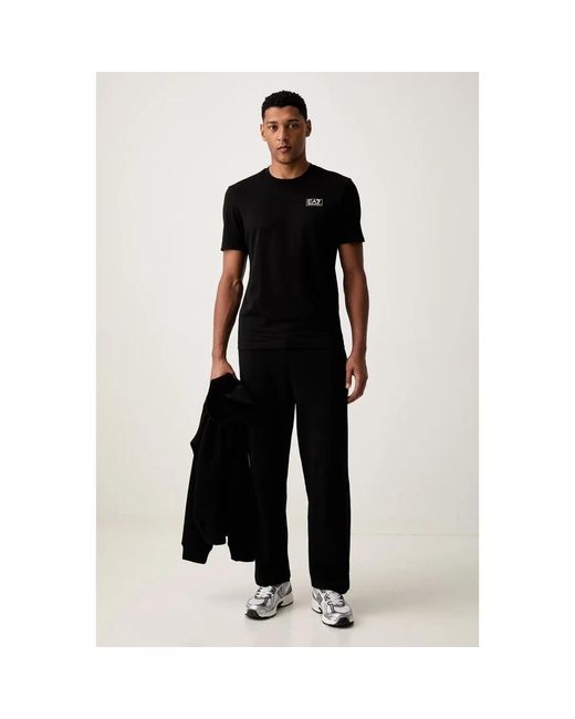 Straight Trousers EA7 de hombre de color Black