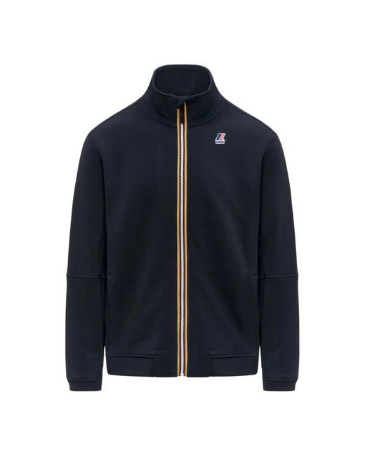 K-Way Pepin Poly Cotton Jacket in het Blue voor heren