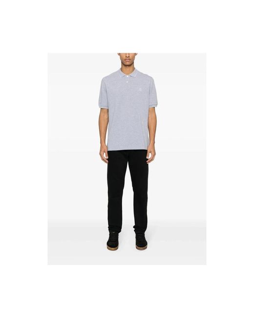 Brunello Cucinelli Blue Polo Shirts for men