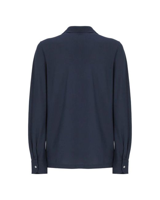 Polo Shirts di Zanone in Blue da Uomo