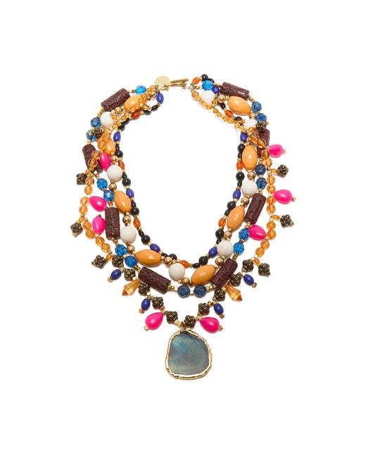 Necklaces Maliparmi de color Red
