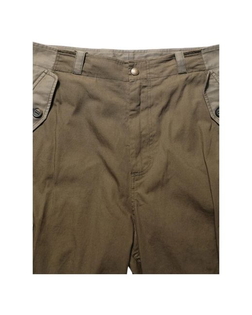 Dolce & Gabbana Green Straight Trousers for men