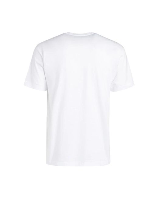COMME DES GARÇONS PLAY Red T-Shirts for men