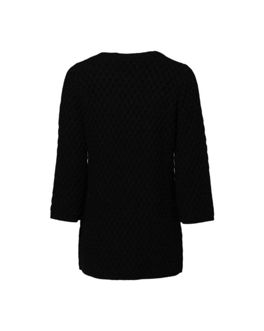 Dolce & Gabbana Black Cashmere Knitwear