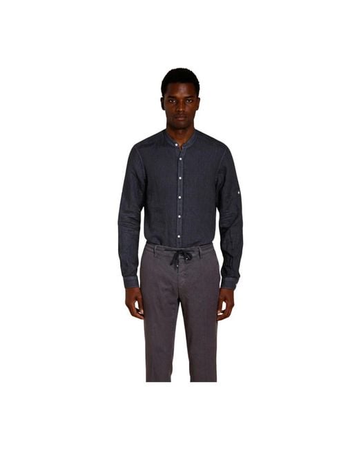 Mason's Blue Casual Shirts for men
