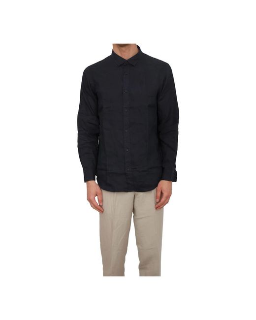 ARMANI EXCHANGE Black Casual Shirts for men