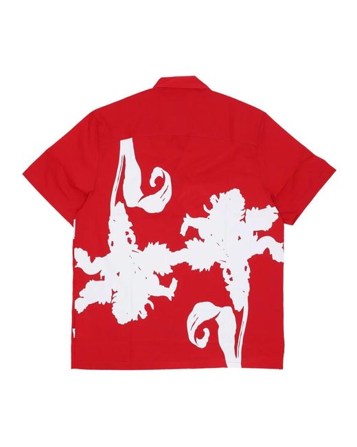 Arte' Red Short Sleeve Shirts for men