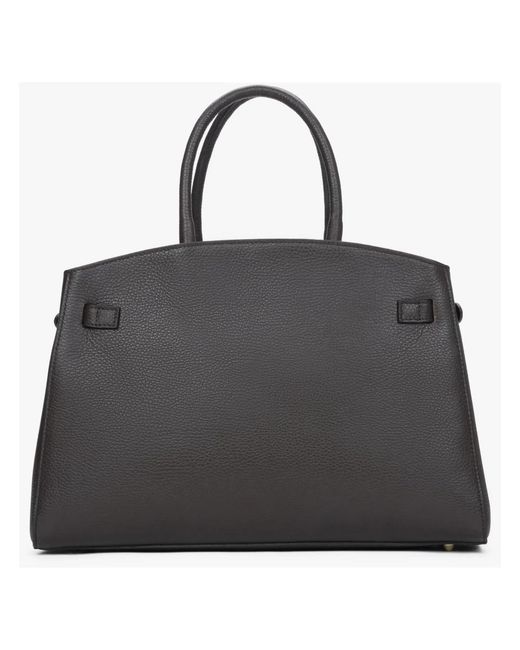 ESTRO Black Tote Bag Passend Für A4