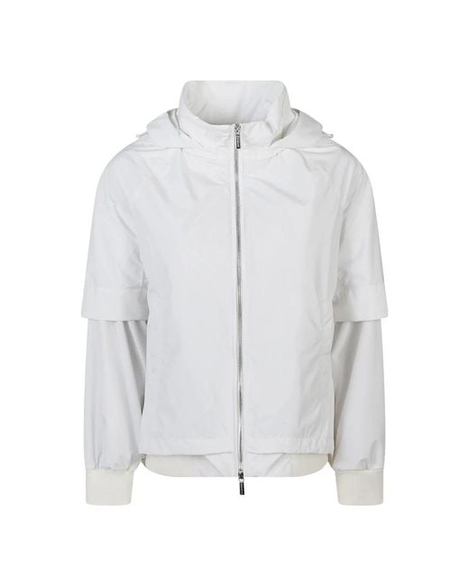 Moorer Gray Bomber Jackets