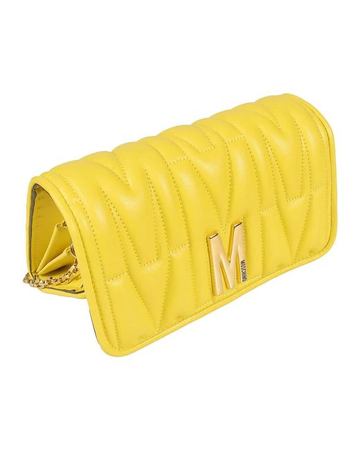 Moschino Yellow Stilvolle geldbörsen