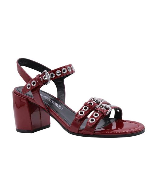 Kennel & Schmenger Red High Heel Sandals