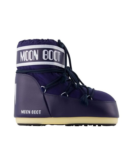 Moon Boot Blue Winter Boots
