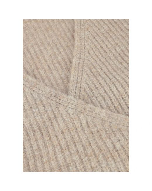 Another Label Truien & Vesten Gebreid Vest Voor Vrouwen in het Natural