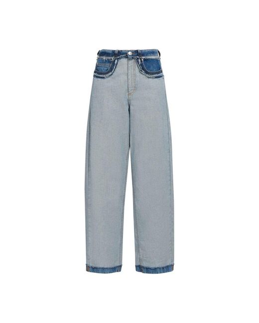 Marni Blue Loose-Fit Jeans