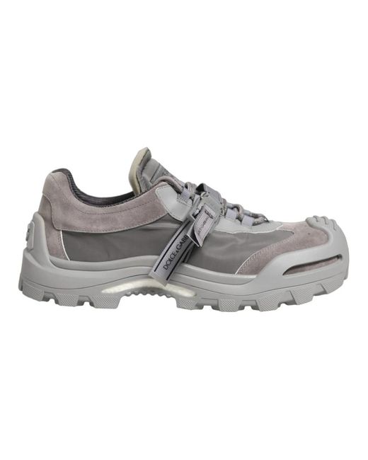 Dolce & Gabbana Gray Sneakers for men