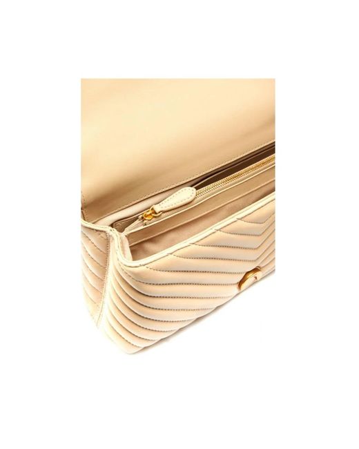 Pinko Metallic Handbags
