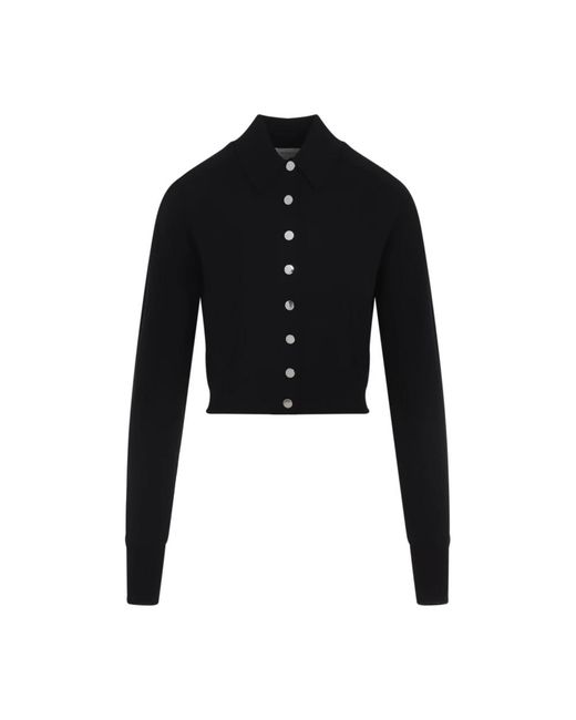 Sportmax Truien & Vesten ,Zwart ,Perseo Gebreid Vest in het Black