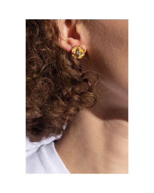 Earrings di Kate Spade in Metallic