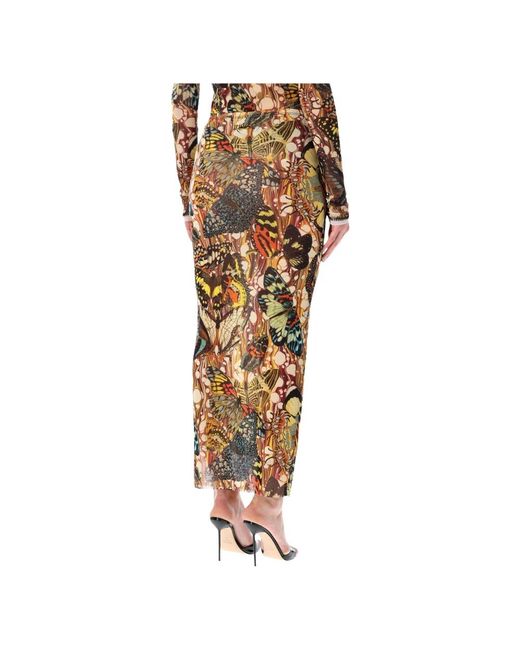 Jean Paul Gaultier Metallic Maxi Skirts