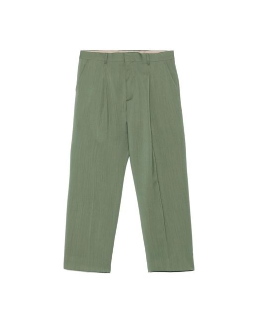 Straight Trousers di Costumein in Green da Uomo