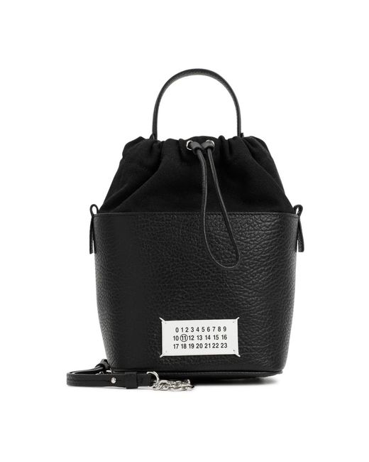 Maison Margiela Black 5ac mini tasche in schwarz,5ac mini tasche in biche,5ac mini tasche anisette stil,5ac mini tasche in weiß