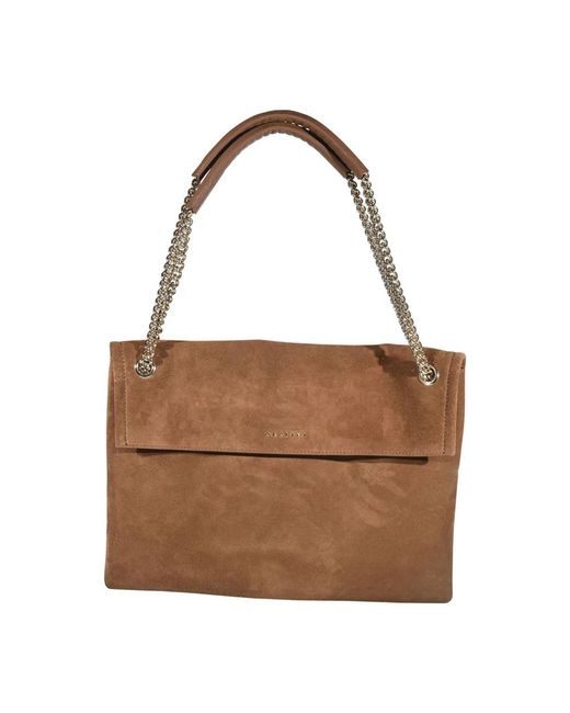 Orciani Brown Shoulder Bags