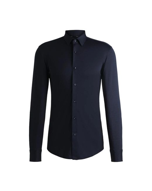 Boss Blue Casual Shirts for men