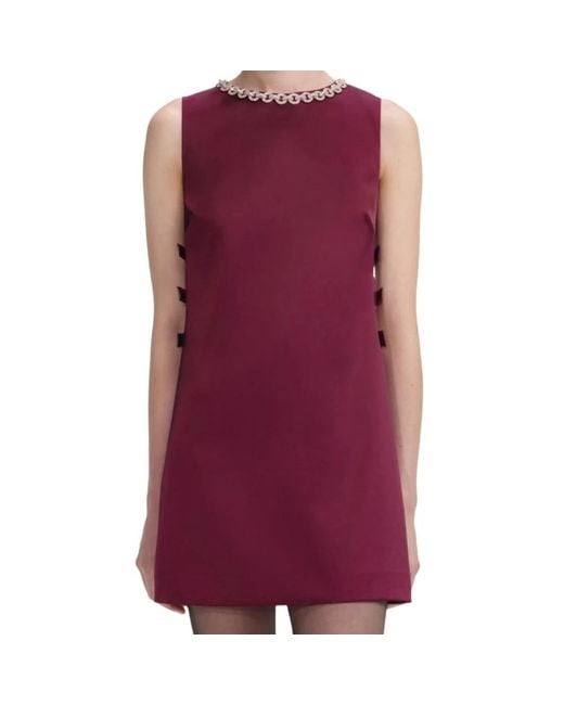 Short Dresses di Self-Portrait in Purple