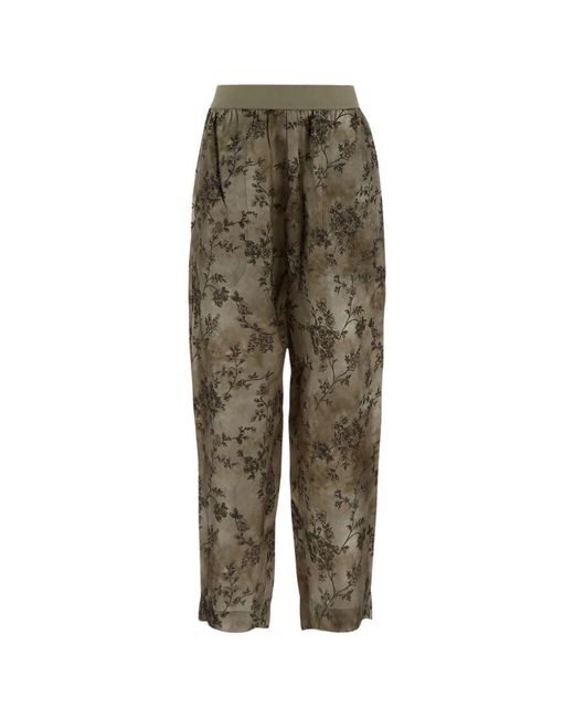 Tapered Trousers Uma Wang en coloris Green