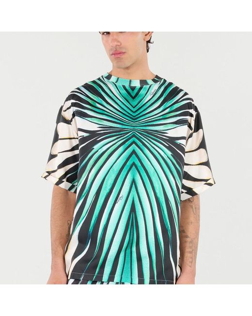 Roberto Cavalli Green T-Shirts for men