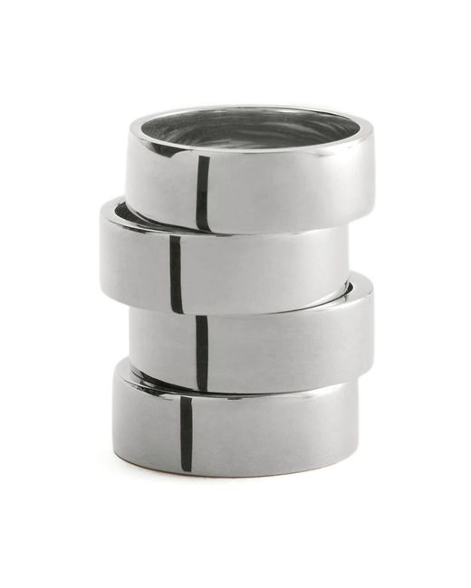 MM6 by Maison Margiela Gray Rings