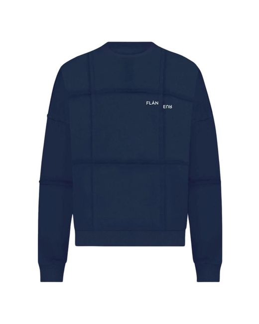 flâneur Sweatshirts in het Blue voor heren